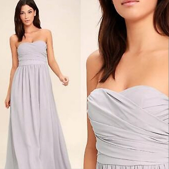 Lulu's Midnight Serenade Maxi Dress - Picture 1 of 10
